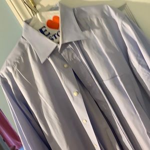 Ermenegildo Zegna Gritti dress shirt lt blue 17.5